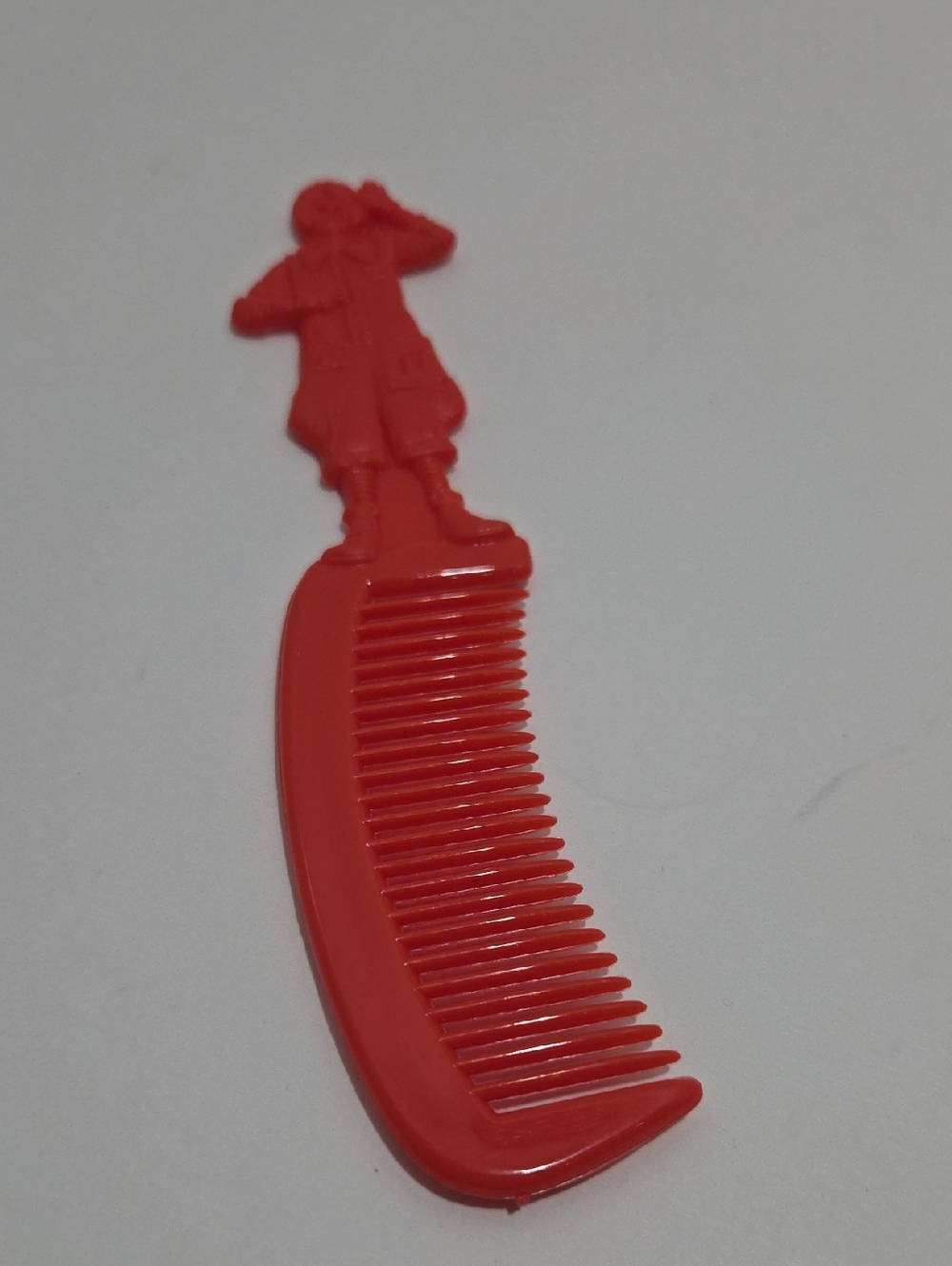 Ronald McDonald Novelty Plastic Comb 1980
